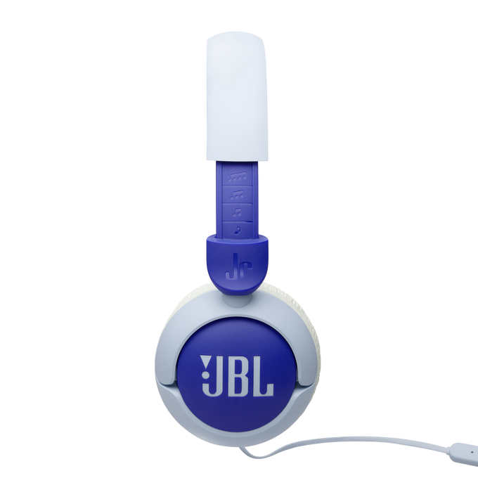 JBL Junior 320 - Blue - Wired on-ear kids headphones - Right image number null